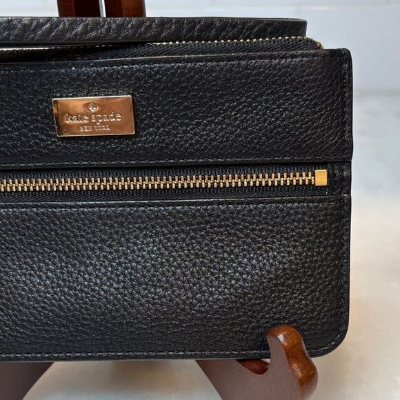 Kate Spade Pebbled Leather Clutch Wristlet - Picture 3 of 14